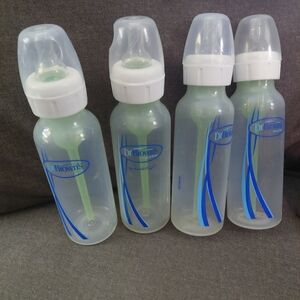 Dr. Brown's Baby Bottles Set Of 4 All Size 3 Nipples